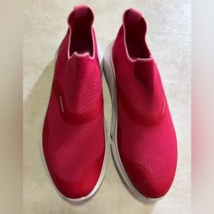 COLE HAAN Zerogrand Radiant Pink Slip On Womens Stretch Knit Sneakers Size 8.5